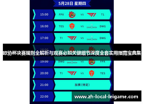 欧协杯决赛规则全解析与观赛必知关键细节深度全套实用指南宝典集